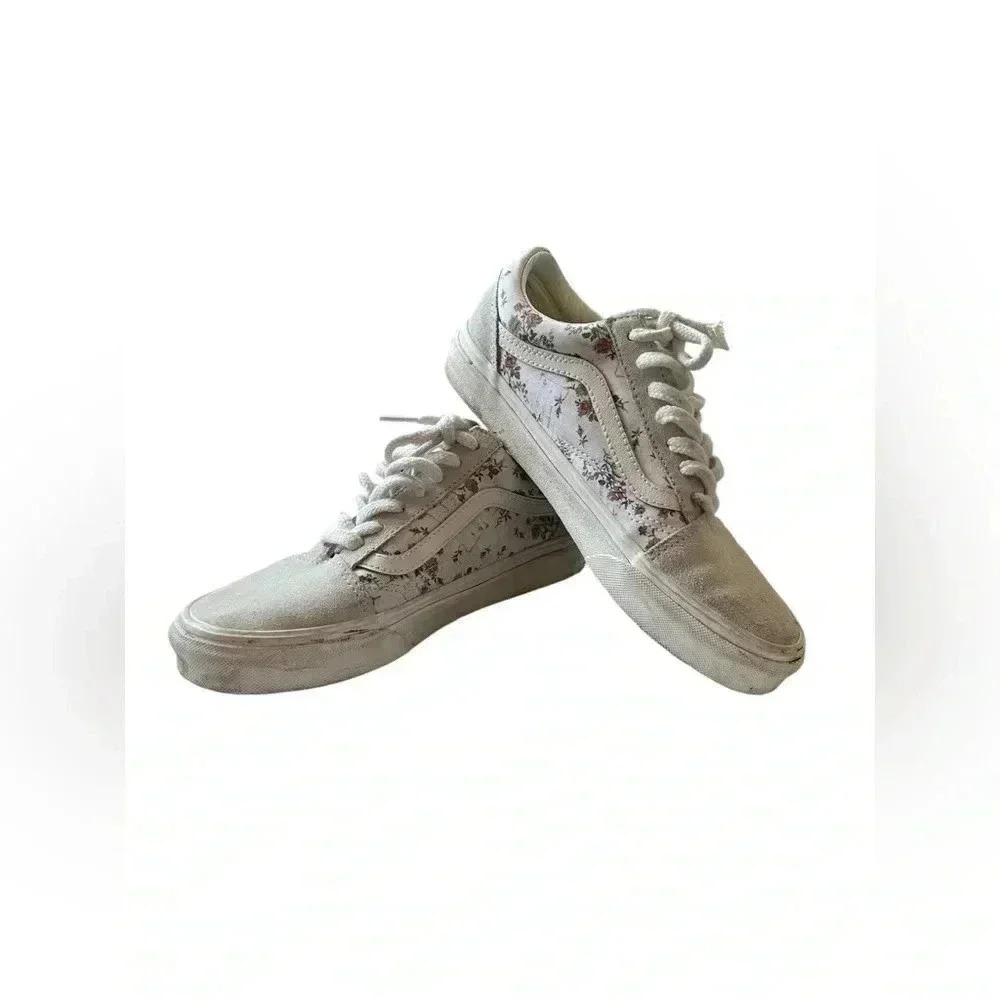 Vans Old Skool Vintage Floral Skate Shoe 7